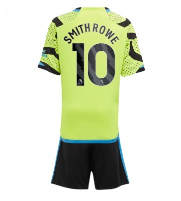 Arsenal Emile Smith Rowe #10 Venkovní dres komplet pro Děti 2023-24 Krátkým Rukávem (+ Krátké kalhoty)